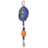 3M DBI-SALA Smart Lock Leading Edge Self-Retracting Lifeline 3503822, Galvanised Cable, Blue, 10 m